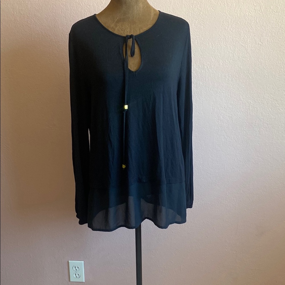 MICHEL KORS Elegant  Black Women's Top